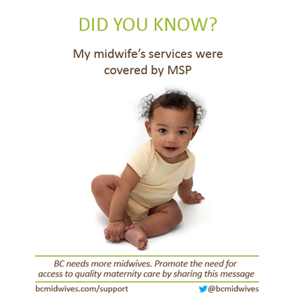 We Support BC Midwives