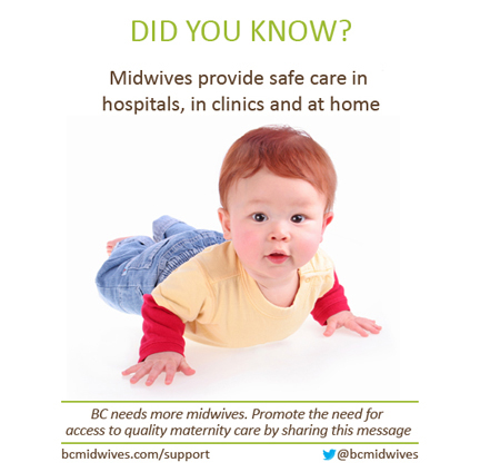 We Support BC Midwives