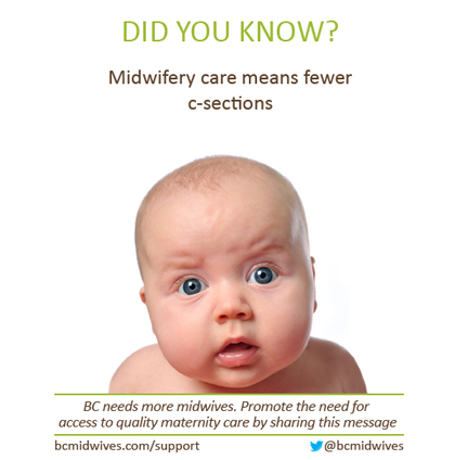 We Support BC Midwives