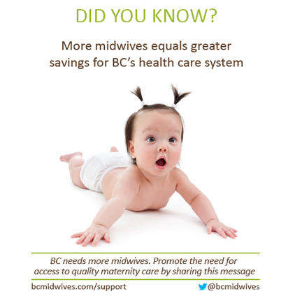 We Support BC Midwives